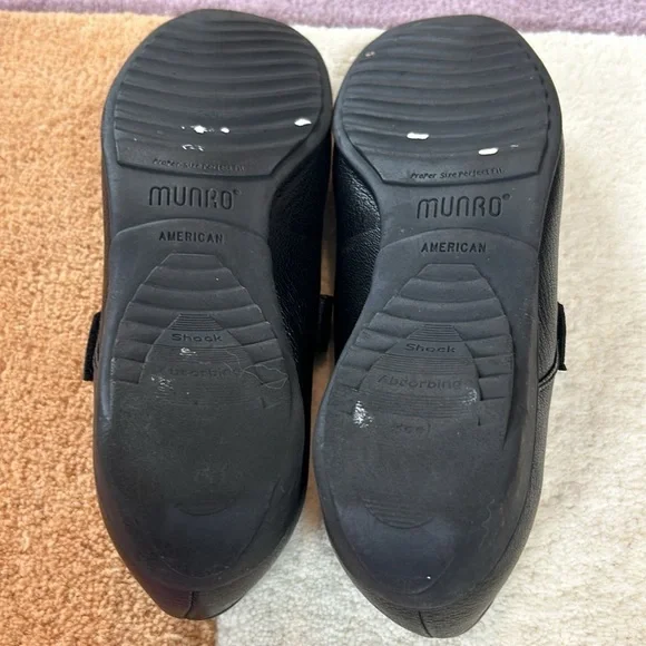 Munro Woman’s American Leather Mary Jane Flat 8.5 - Picture 16 of 17